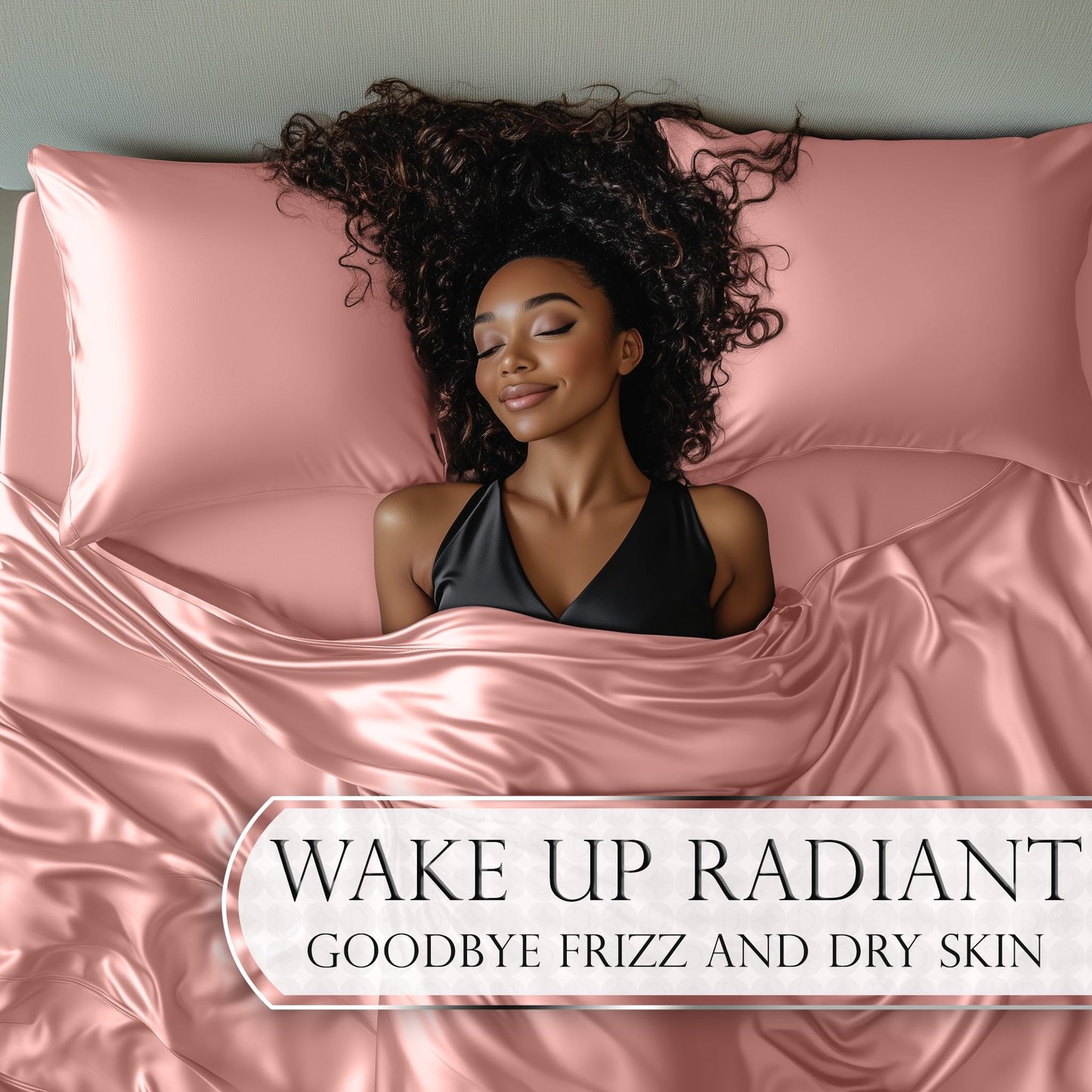 Satin Sheet Set - Blush Pink