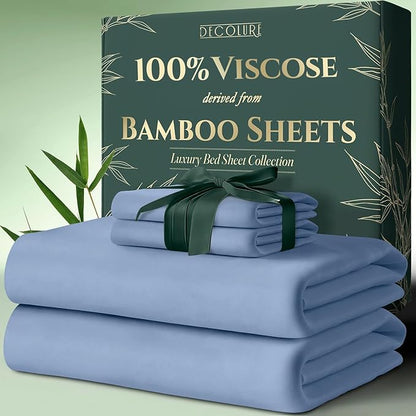 Bamboo Sheet Set - Light Blue