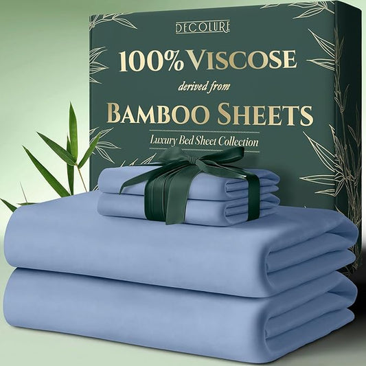 Bamboo Sheet Set - Light Blue