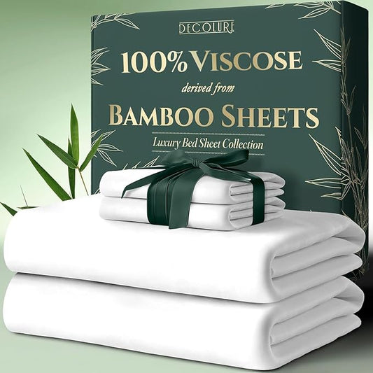 Bamboo Sheet Set - White