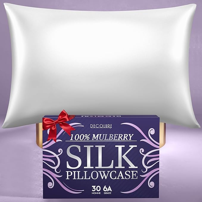 Silk Sleep Pillowcase - White