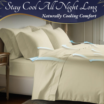 Bamboo Sheet Set - Creme