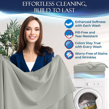 Cooling Sheet Set - Light Grey