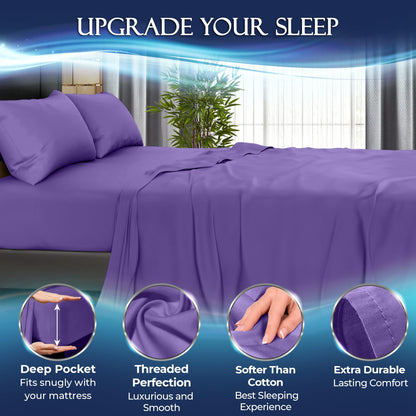Cooling Sheet Set - Regal Purple