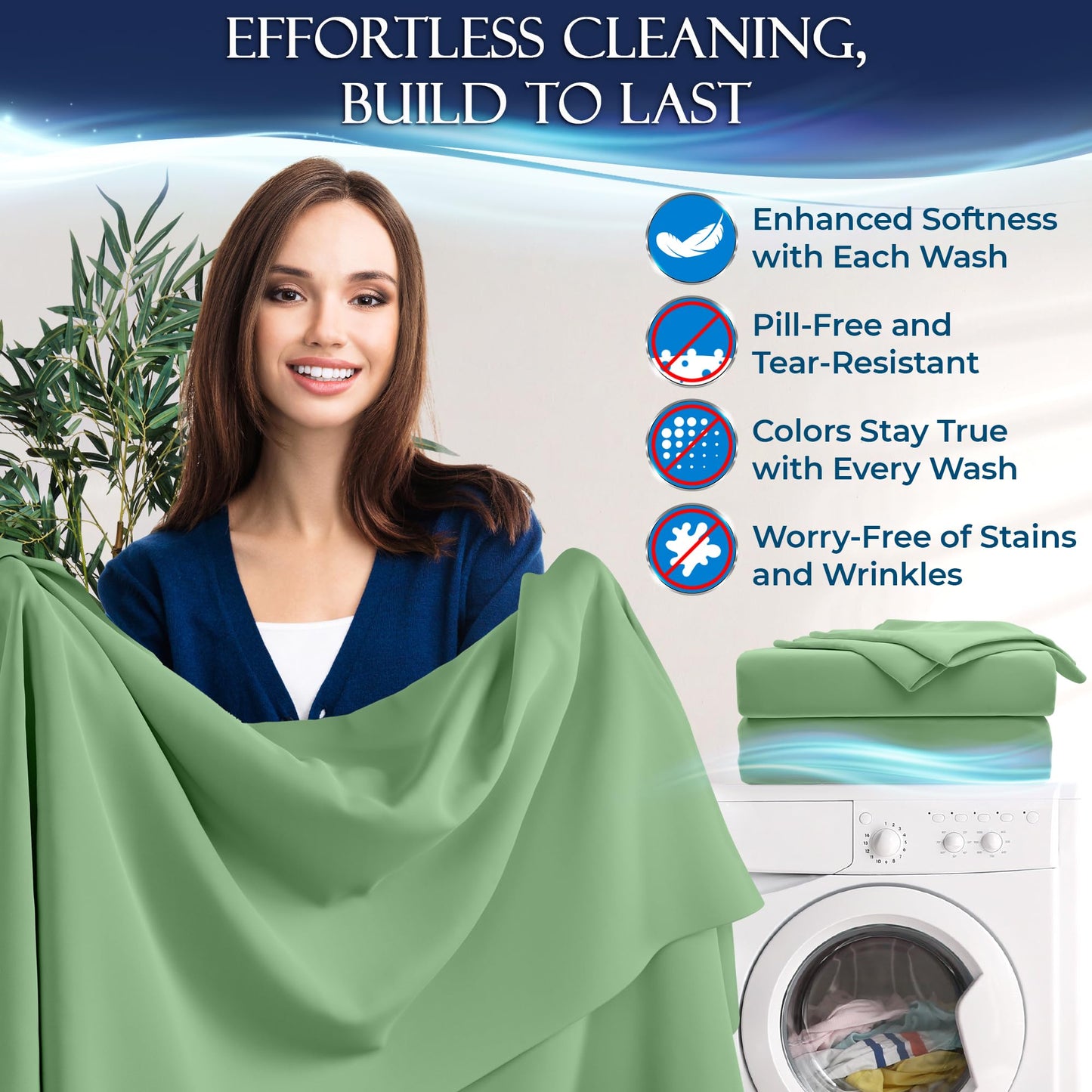 Cooling Sheet Set - Sage Green