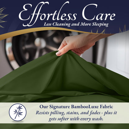 Bamboo Sheet Set - Olive