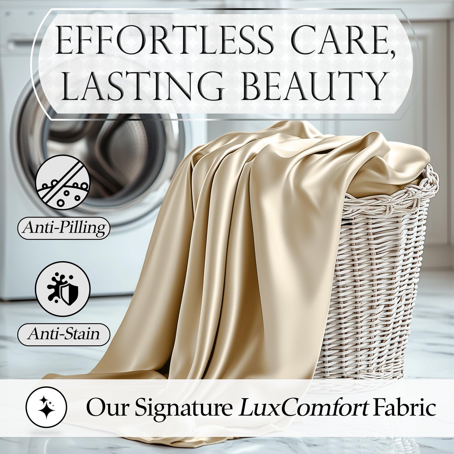 Satin Sheet Set - Ivory