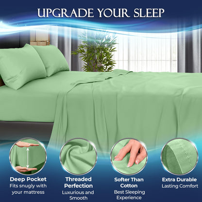 Cooling Sheet Set - Sage Green