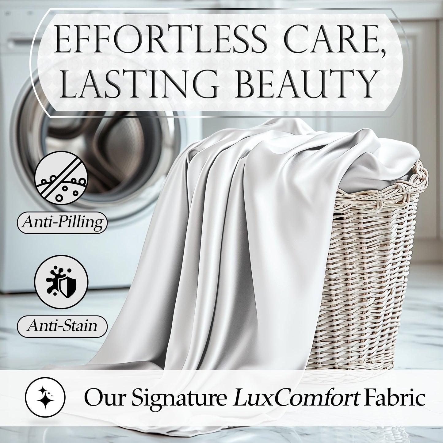 Satin Sheet Set - White