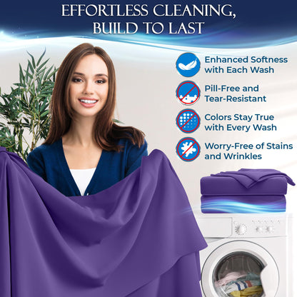 Cooling Sheet Set - Regal Purple
