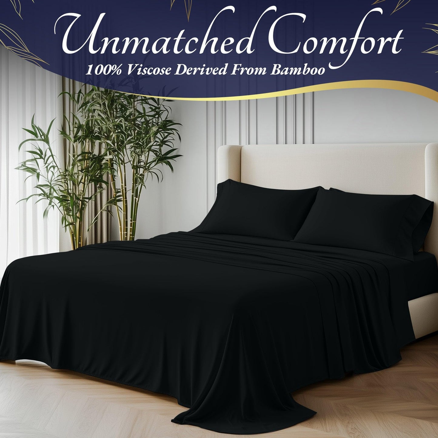 Bamboo Sheet Set - Black