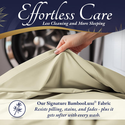 Bamboo Sheet Set - Creme