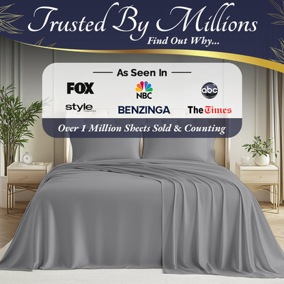 Bamboo Sheet Set - Midgrey