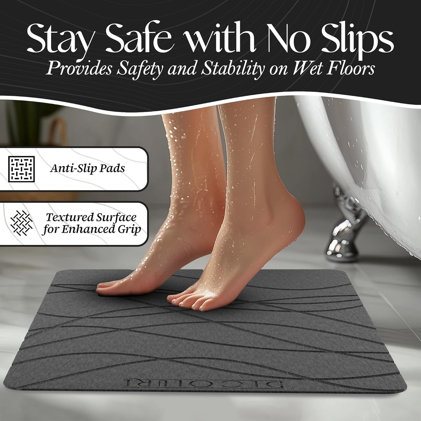 Stone Bath Mat