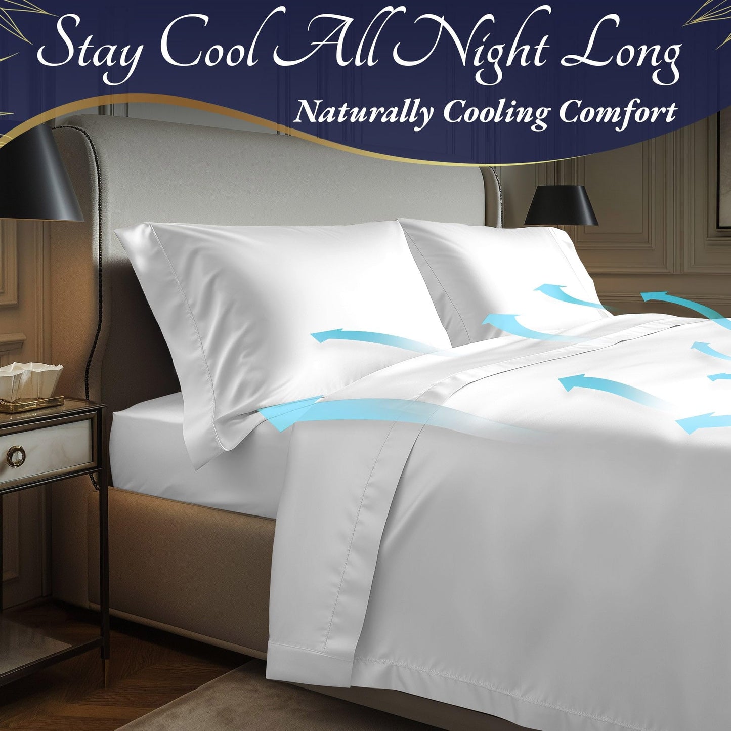 Bamboo Sheet Set - White