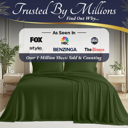 Bamboo Sheet Set - Olive