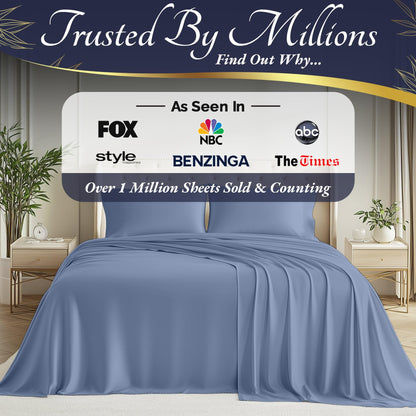 Bamboo Sheet Set - Light Blue