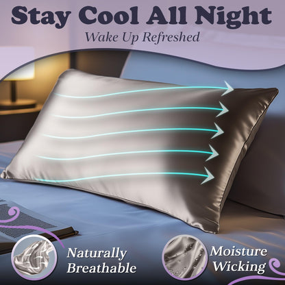 Silk Sleep Pillowcase - Ivory