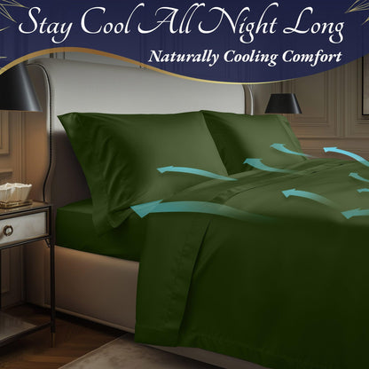Bamboo Sheet Set - Olive