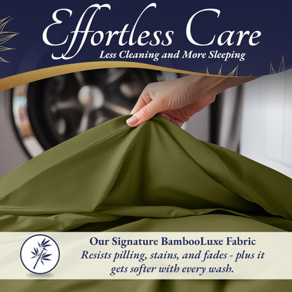 Bamboo Sheet Set - Light Olive