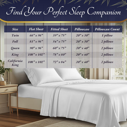 Bamboo Sheet Set - White