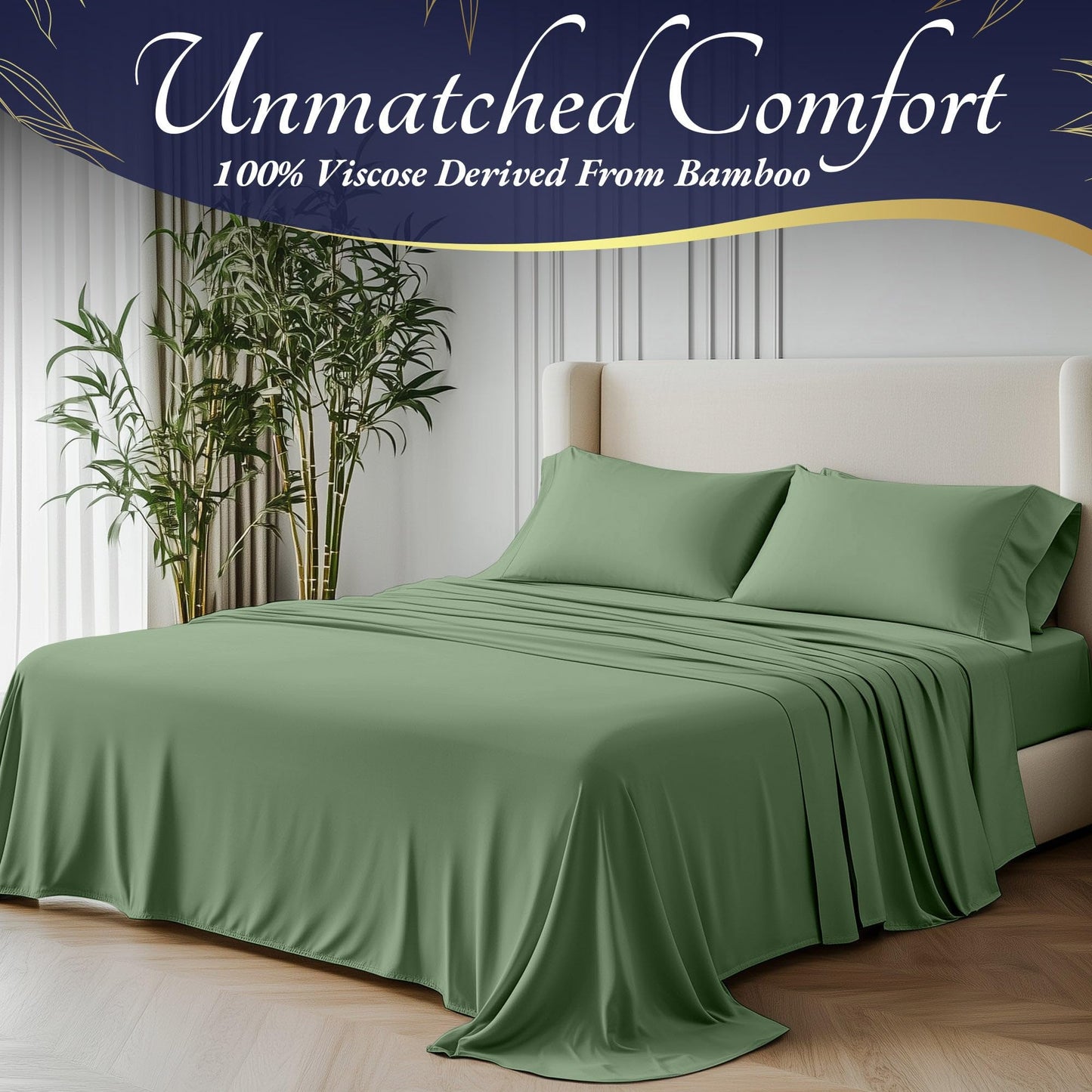 Bamboo Sheet Set - Sage Green