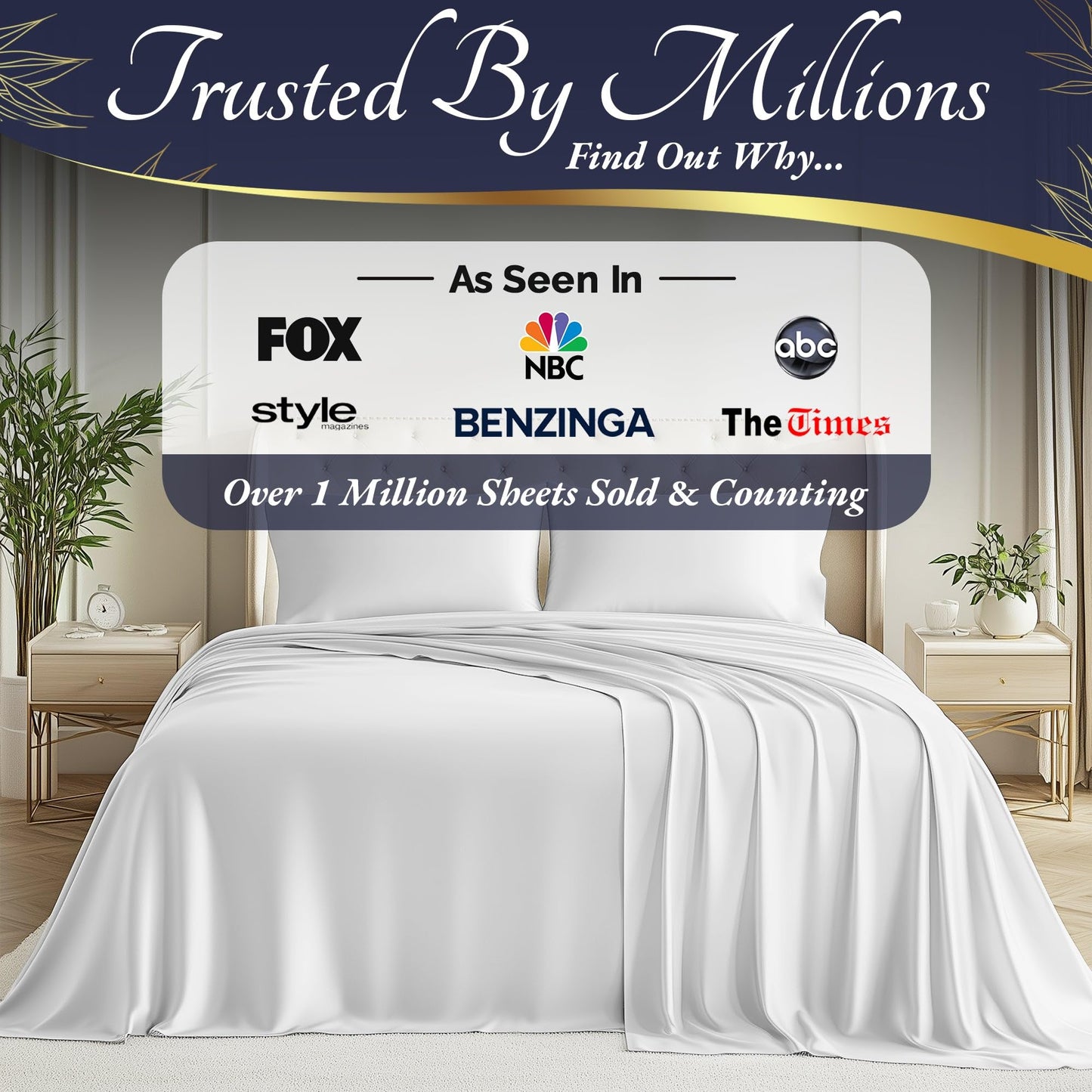 Bamboo Sheet Set - White