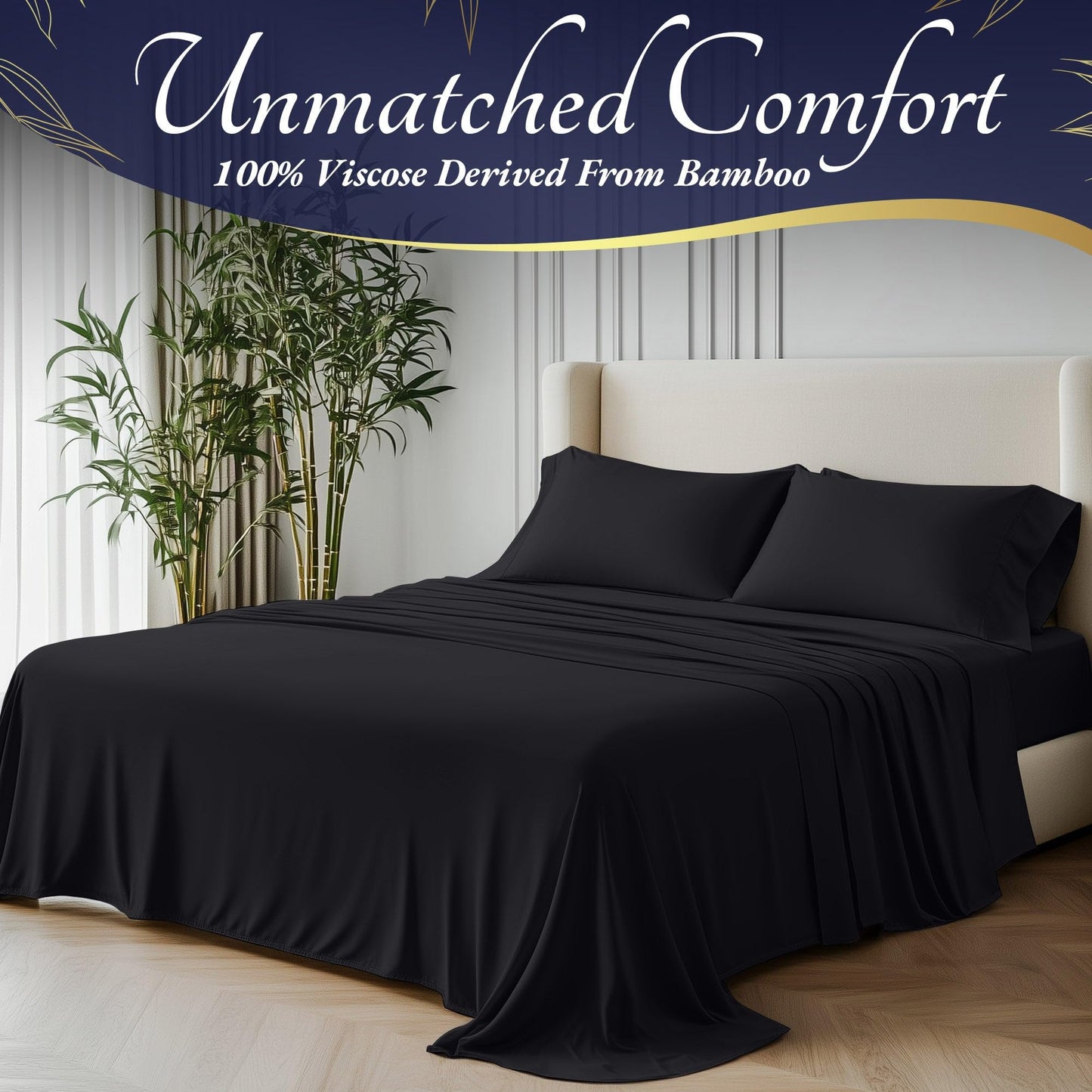 Bamboo Sheet Set - Charcoal