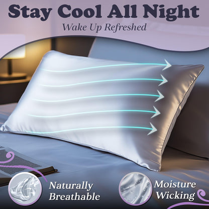 Silk Sleep Pillowcase - White