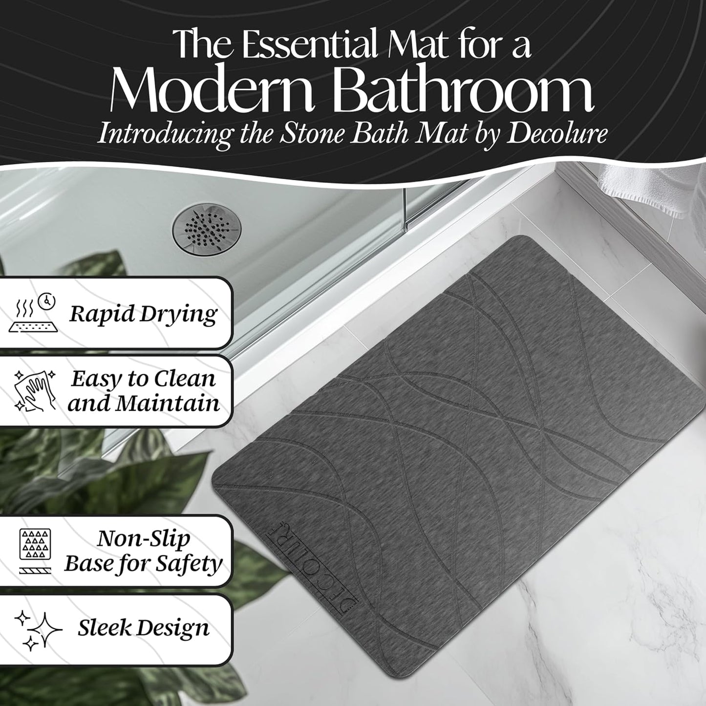 Stone Bath Mat