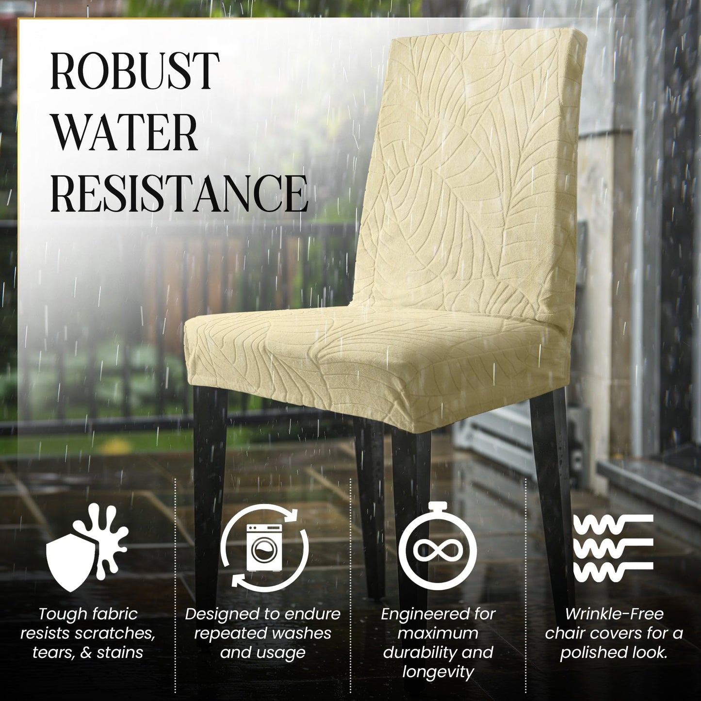 Dining Chair Covers - Waterproof