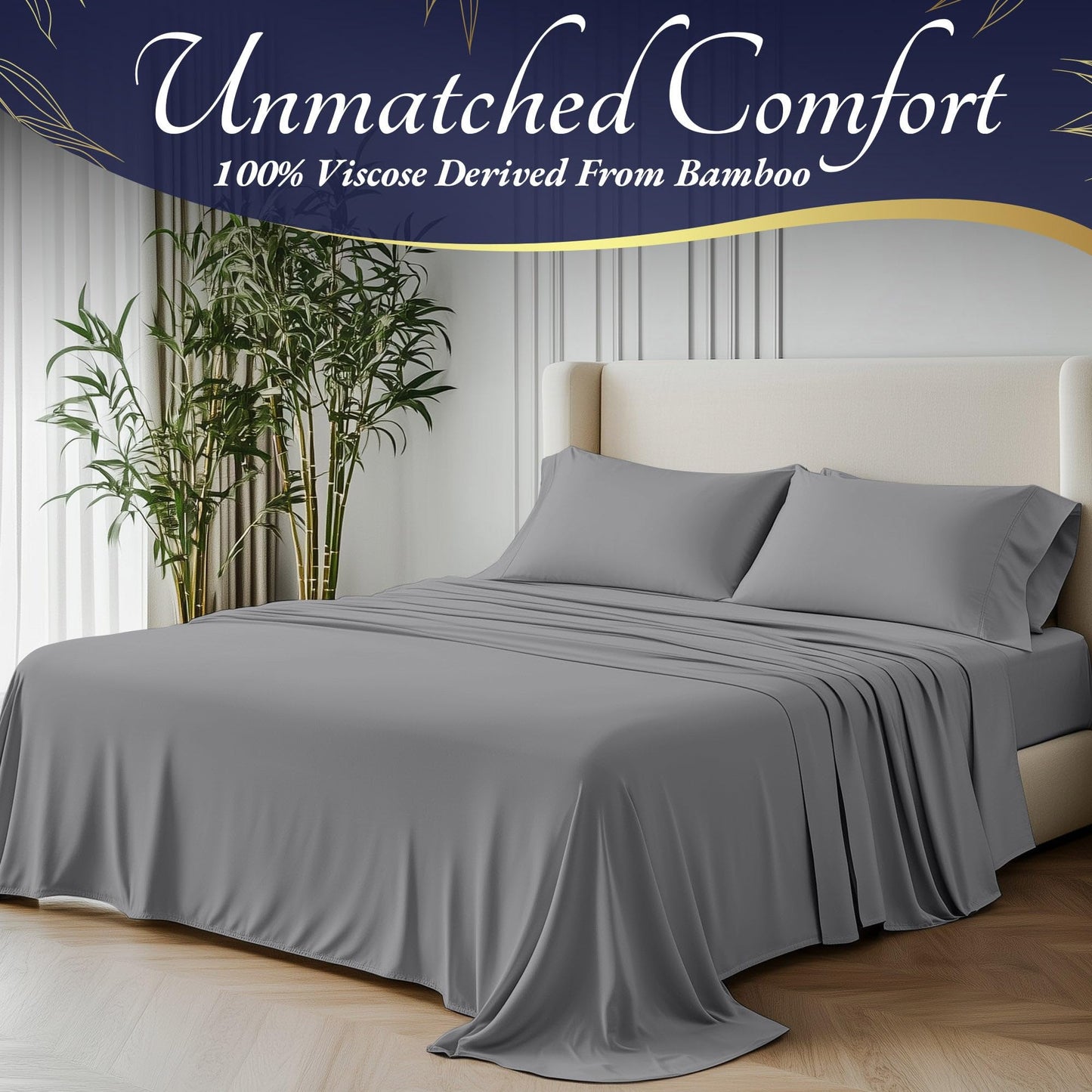 Bamboo Sheet Set - Midgrey
