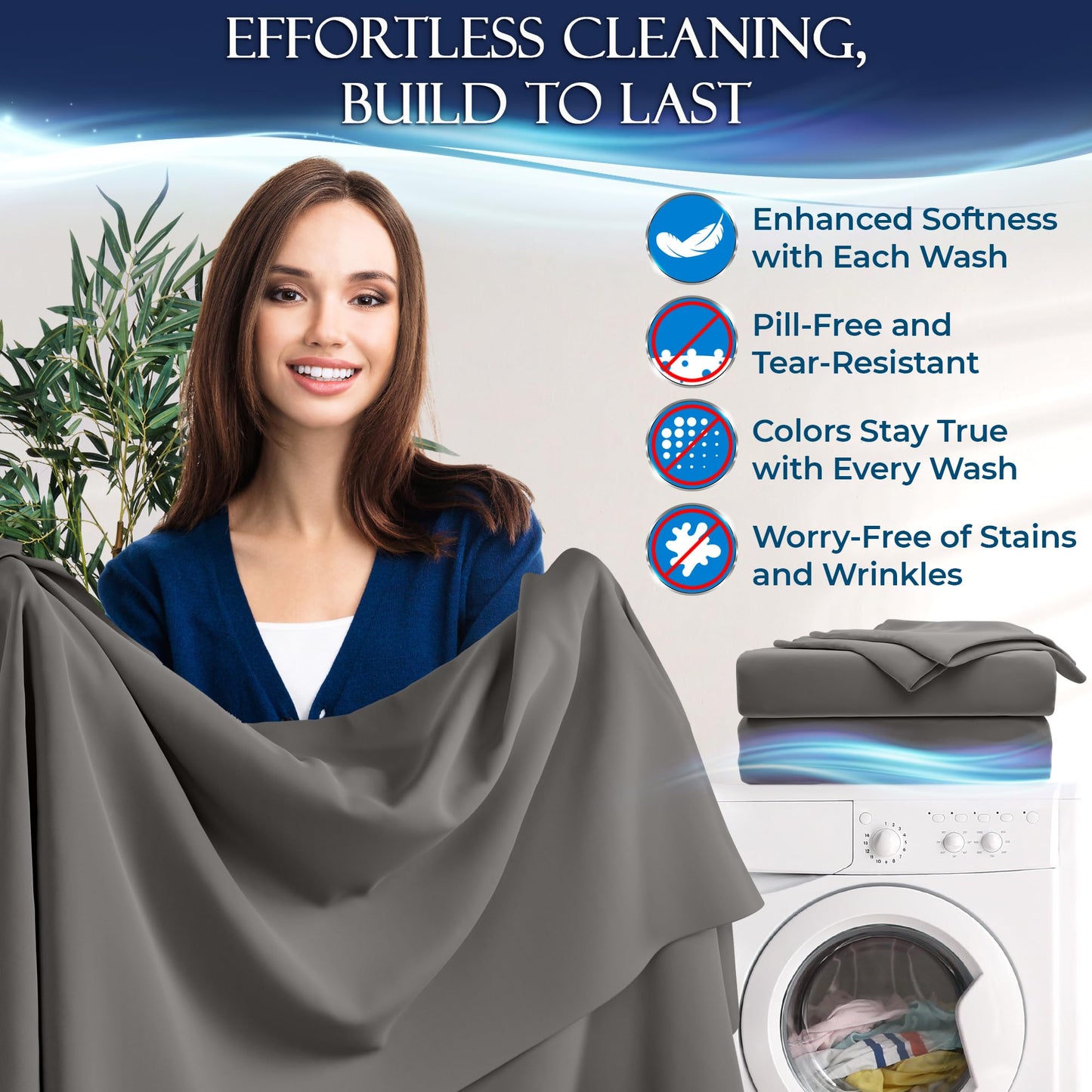 Cooling Sheet Set - Cool Grey