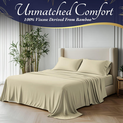 Bamboo Sheet Set - Creme