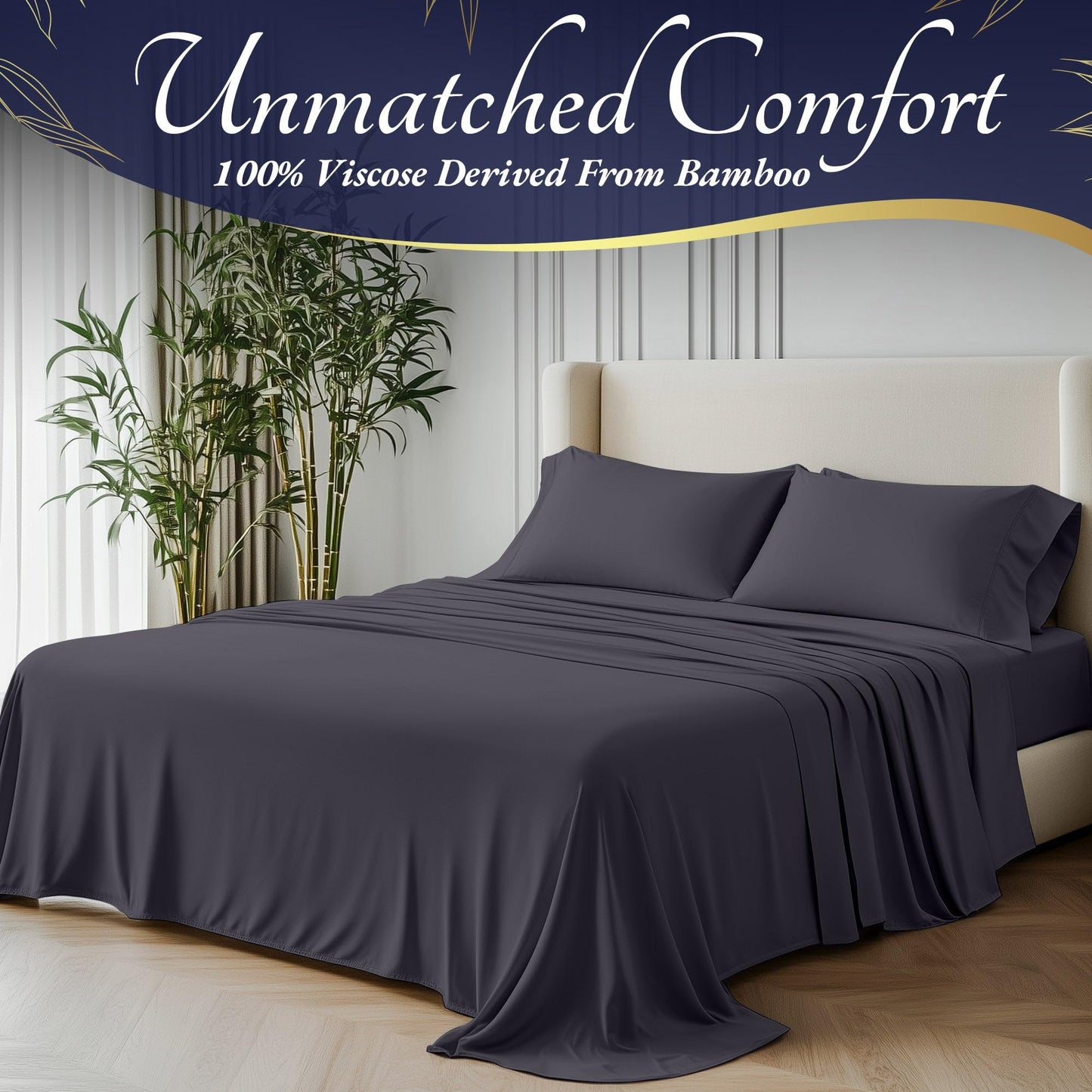 Bamboo Sheet Set - Grey
