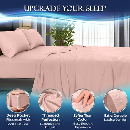 Cooling Sheet Set - Light Pink