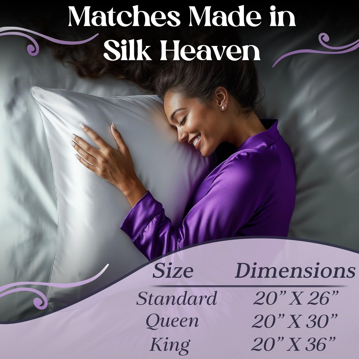 Silk Sleep Pillowcase - White