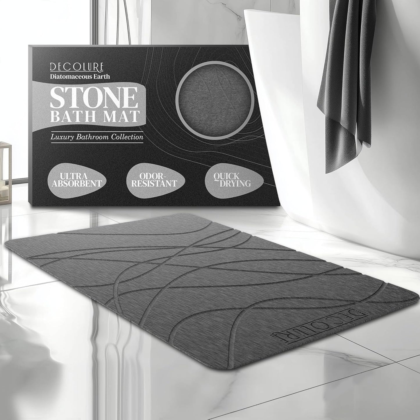 Stone Bath Mat