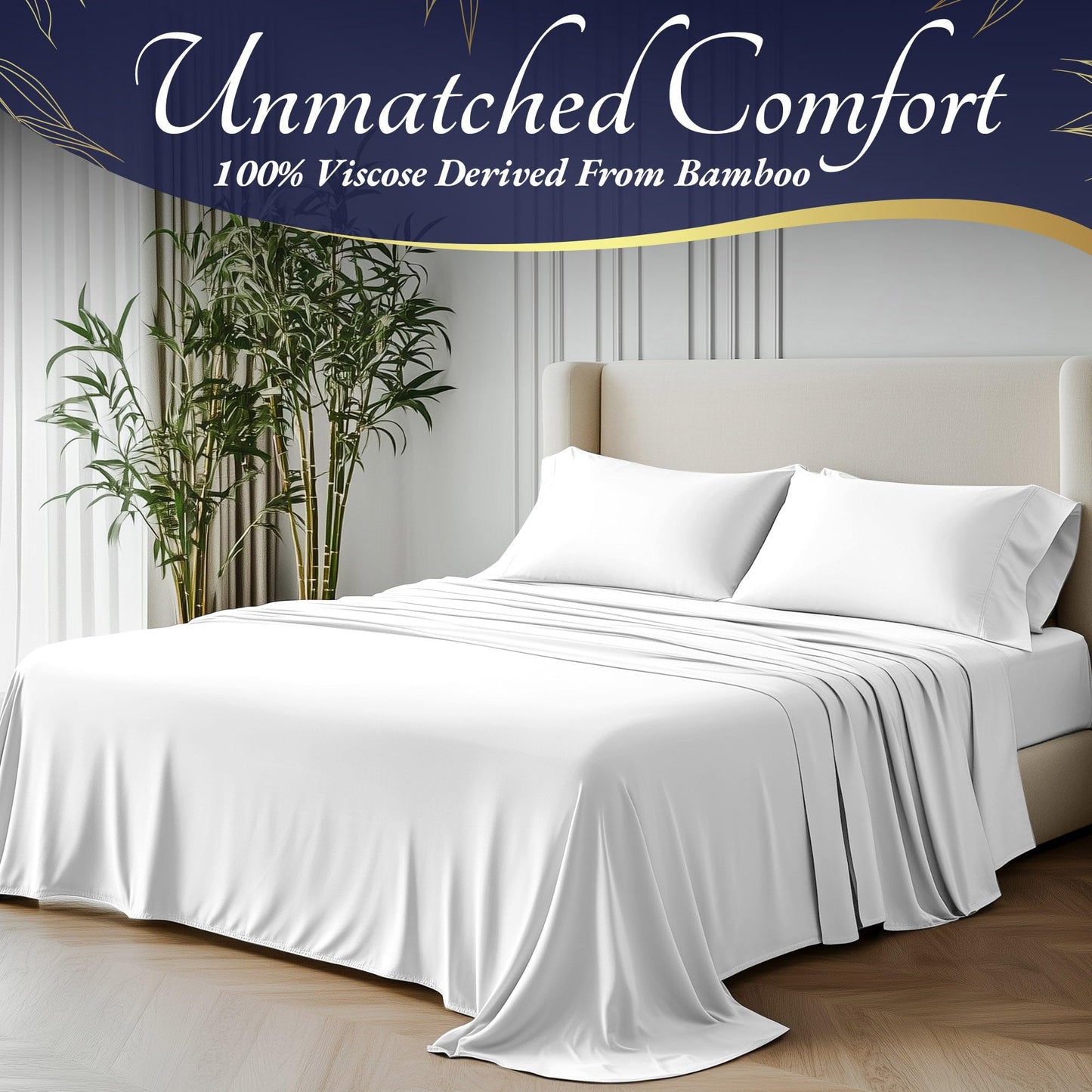Bamboo Sheet Set - White