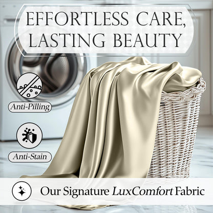 Satin Sheet Set - Champagne
