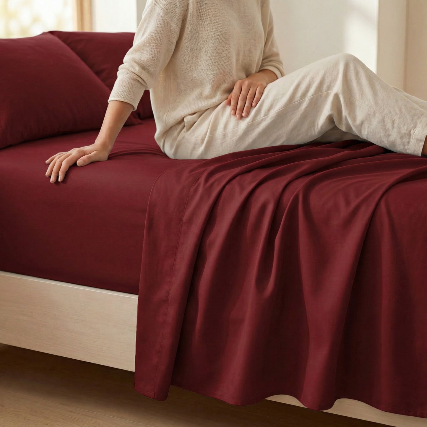 Bamboo Cooling Sheet Set for Hot Sleepers