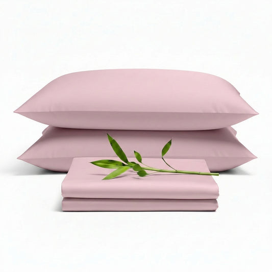 Bamboo Sheet Set - Light Pink