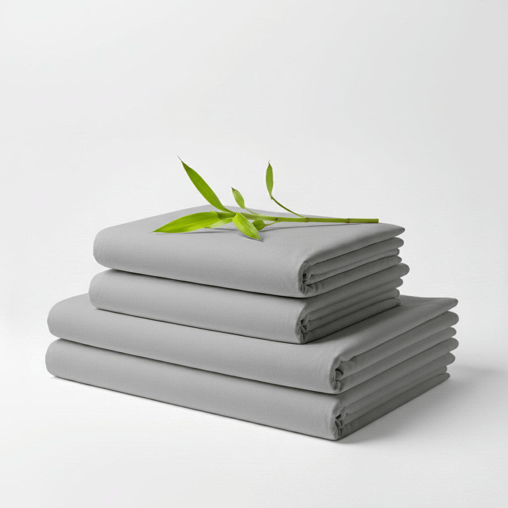 Bamboo Sheet Set - Light Grey