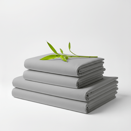 Bamboo Sheet Set - Light Grey