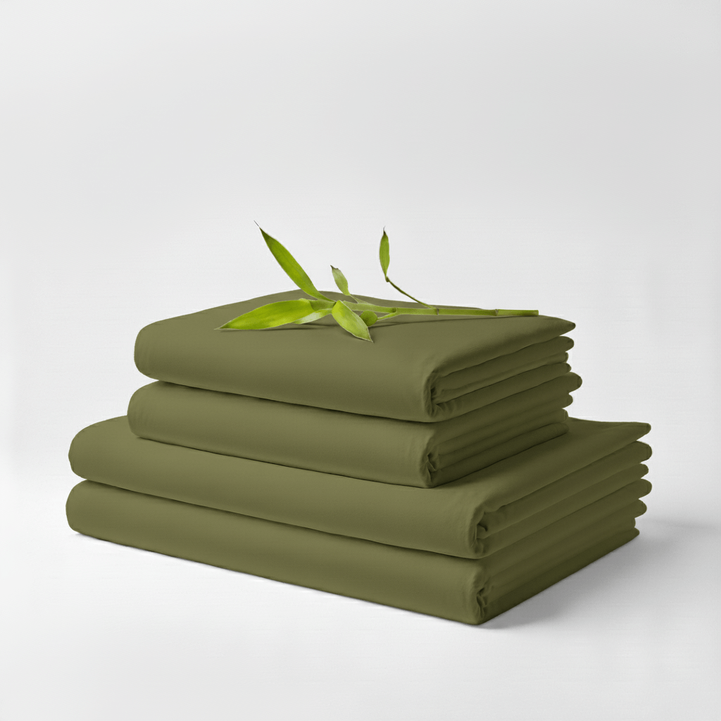 Bamboo Sheet Set - Light Olive