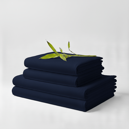 Bamboo Sheet Set - Navy Blue
