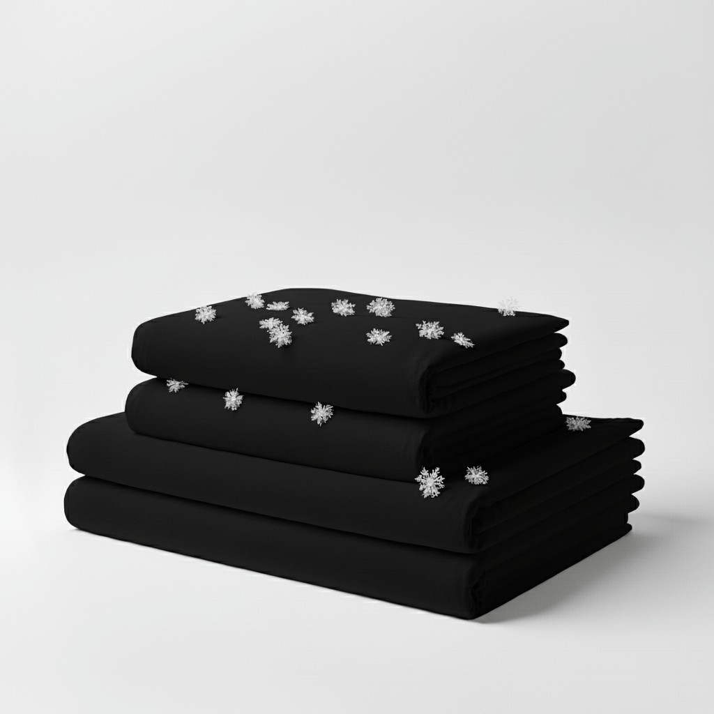 Cooling Sheet Set - Midnight Black