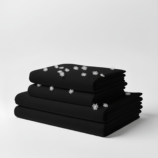 Cooling Sheet Set - Midnight Black