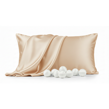 Silk Sleep Pillowcase - Champagne