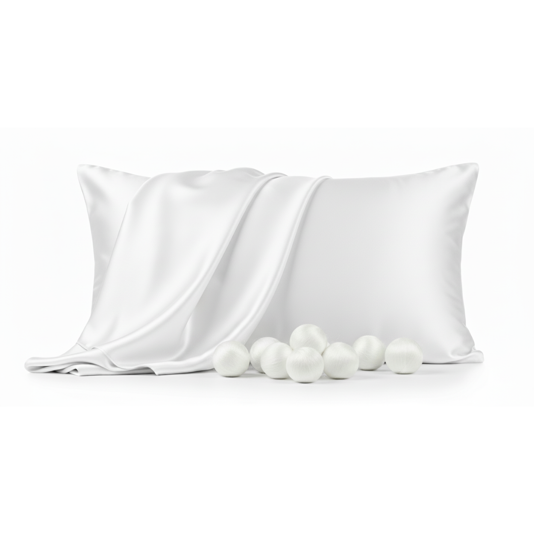 Silk Sleep Pillowcase - White